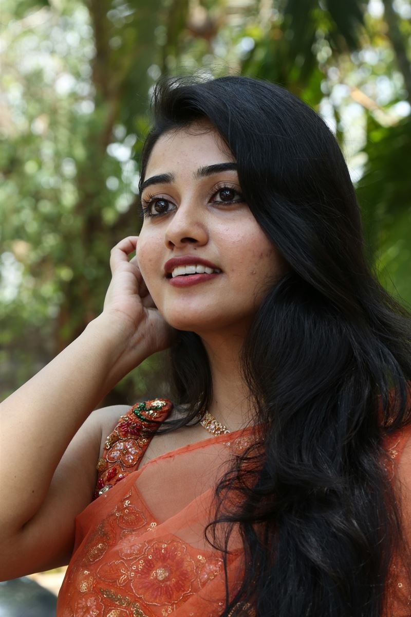 Telugu Actress Athira Raj Stills at Krishnamma Movie Press Meet